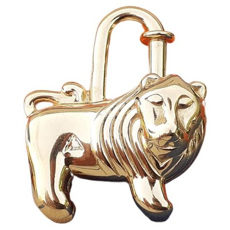 Hermès Vintage Kelly Charm Lock Lion Shape For Year of